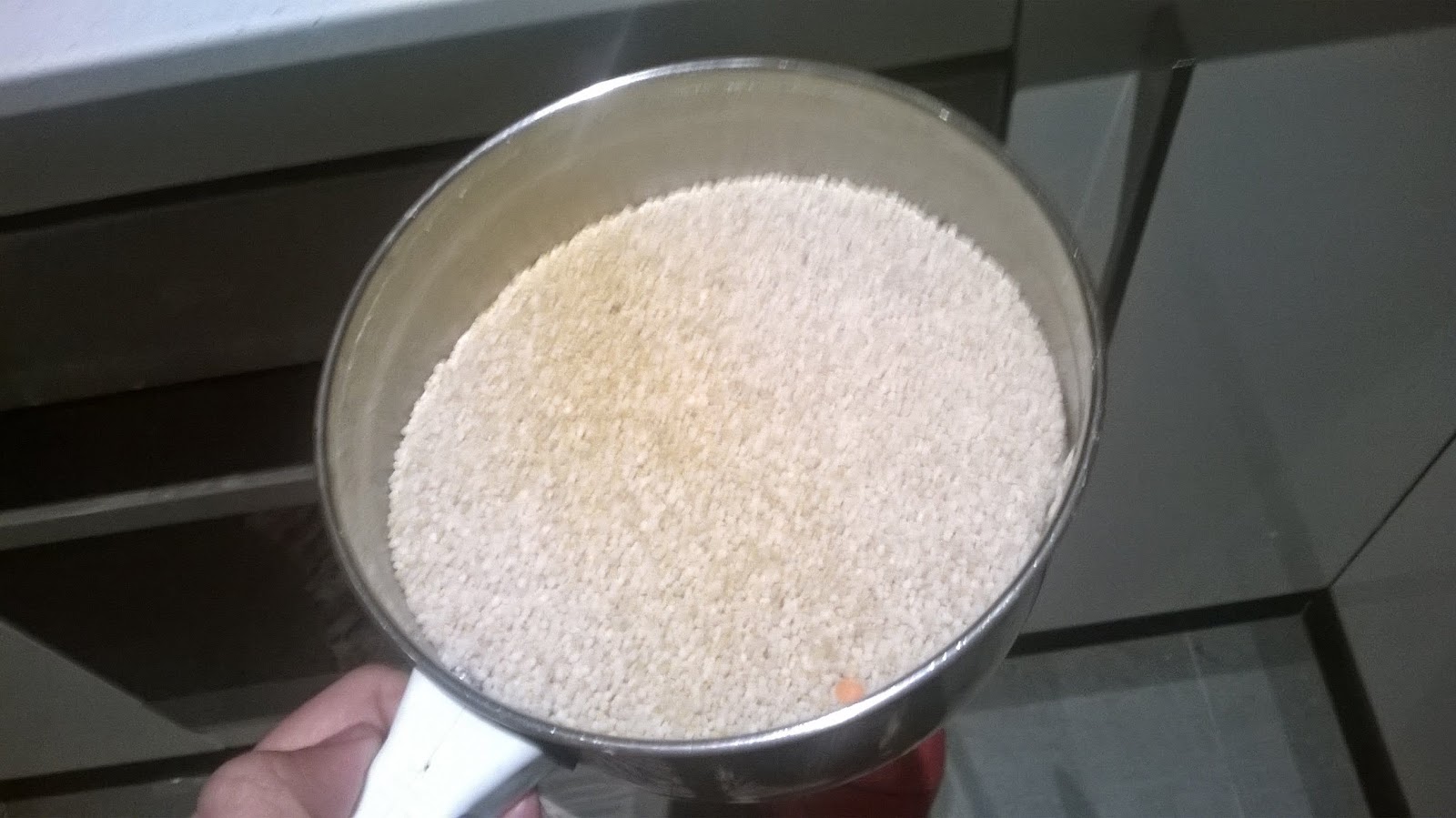 Kodo millet porridge/Varagu arisi upma